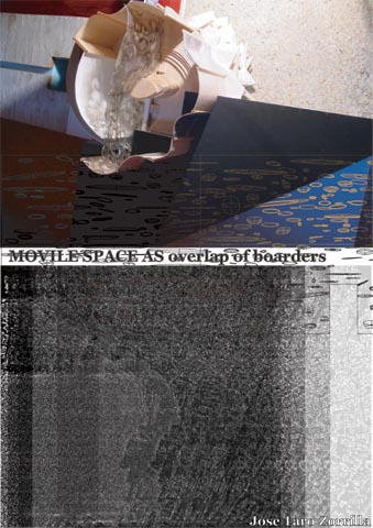 MOVILE SPACE AS OVERLAP OF BOARDERS 